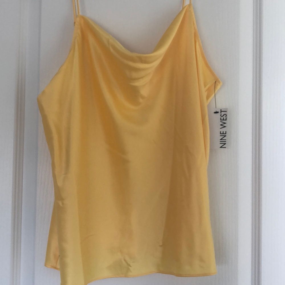 Yellow camisole/tank top